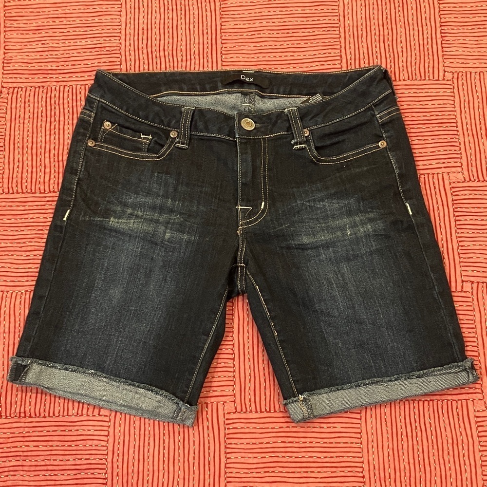 Dex size 27 Dark Blue Jean Shorts